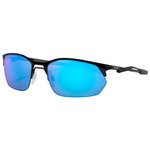 Oakley Sonnenbrille Wire Tap 2.0 Satin Black Prizm Sapphire Präsentation
