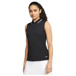 Nike Polohemde Dry Fit Victory Short Sleeve Polo Black White Präsentation