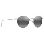 Maui Jim Sonnenbrille Ka'apeha Matte Silver Neutral Grey MauiBrilliant Präsentation