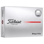 Titleist Neue Golfbälle Pro V1x Elongated Alignement White Präsentation