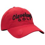 Cleveland Casquettes CG Ball Marker Cap Red Black - AJUSTABLE Présentation