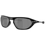 Oakley Sonnenbrille Cage Jacket Polished Black Prizm Black Polarized Präsentation