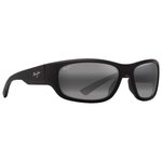 Maui Jim Sonnenbrille Mauklele Matte Black Neutral Grey Mineral Superthin Präsentation