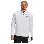 Under Armour Pullover Pro Hybrid Half Zip White Black Präsentation