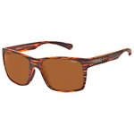 Zeal Sonnenbrille Brewer Matte Woodgrain Ellume Copper Polarized Präsentation