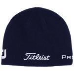 Titleist Bonnet Tour Merino Beanie Navy White Présentation