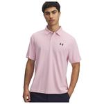 Under Armour Polohemde T2G Pique Polo Prime Pink Midnight Navy Präsentation