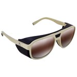 Moken Vision Sonnenbrille Walter Sand Black Grey Silver Retro Inuit Präsentation