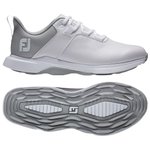 Footjoy Chaussures sans spikes Prolite Women White Grey Présentation