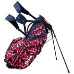 Srixon Standbag (Komplettsatz) Premium Stand Bag Black Red Camo Präsentation