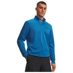 Under Armour Pullover Sweaterfleece Hybrid Half Zip Aegean Blue Präsentation