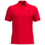 Under Armour Polohemde T2G Pique Polo Racer Red Black Präsentation