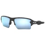Oakley Sonnenbrille Flak 2.0 XL Matte Black Camo Prizm Deep Water Polarized Präsentation
