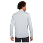Nike Pullover Dri Fit Victory Half Zip Top Light Smoke Grey Black Rücken