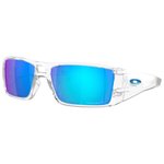Oakley Heliostat Clear Prizm Sapphire Polarized 