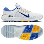 Nike Schuhe ohne Spikes Nike Free Golf Pure Platinum Astronomy Blue Präsentation