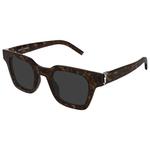 Saint Laurent Lunettes de soleil SL M157 002 Dark Havana Grey Présentation