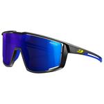 Julbo Sonnenbrille Fury Mat Noir Bleu Reactiv 1-3 High Contrast Präsentation