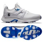 Footjoy Schuhe mit Spikes Hyperflex White Blue Präsentation