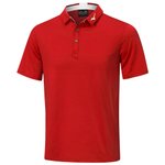 Mizuno Polohemde Crested Polo Shirt Red Präsentation