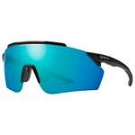 Smith Sonnenbrille Ruckus Matte Black Chromapop Opal Mirror Präsentation