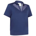 Callaway Golf Polohemde Waist Length Mesh Detail Polo Peacoat Präsentation