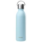 Qwetch Trinkflasche Active 600ml Matt Pastel Bleu Präsentation