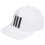Adidas Cap 3 Stripes Tour Hat White Präsentation