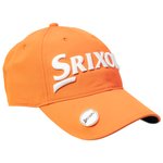 Srixon Casquettes Magnetic Ball Marker Cap Orange White - AJUSTABLE Présentation