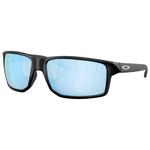 Oakley Sonnenbrille Gibston XL Matte Black Prizm Deep Water Polarized Präsentation