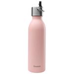 Qwetch Trinkflasche Active 600 ml (Bouchon Sport) Matt Pastel Rose Präsentation