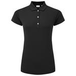 Footjoy Polo Cap Sleeve Lisle Black Présentation