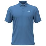 Under Armour Polohemde T2G Pique Aegean Blue White Präsentation