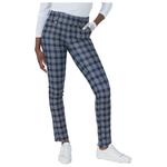 Daily Sports Hose Printed Magic Warm Check Navy Präsentation