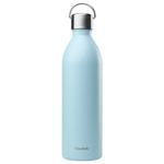Qwetch Trinkflasche Active 1L Matt Pastel Bleu Präsentation
