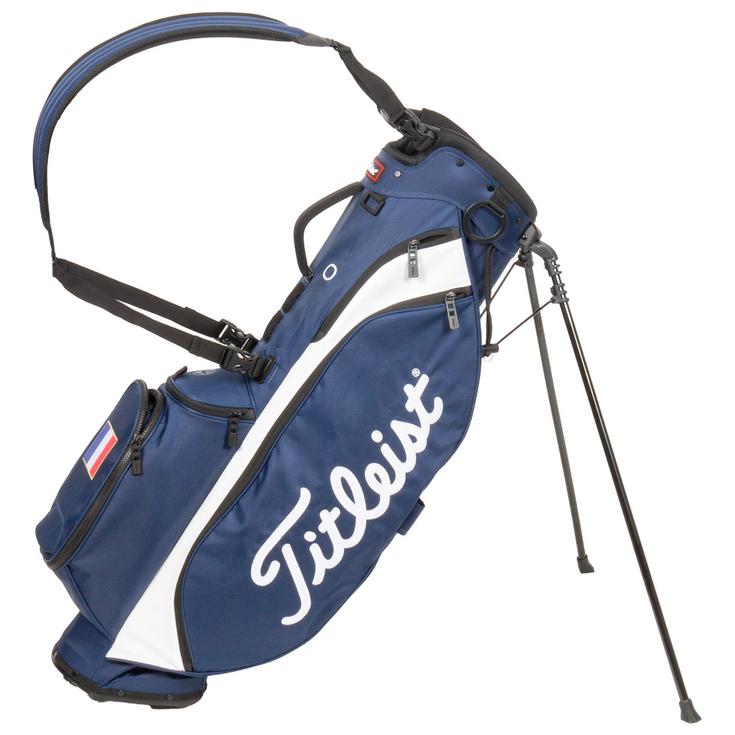 Titleist Standbag (Komplettsatz) Players 4 Navy White France Präsentation