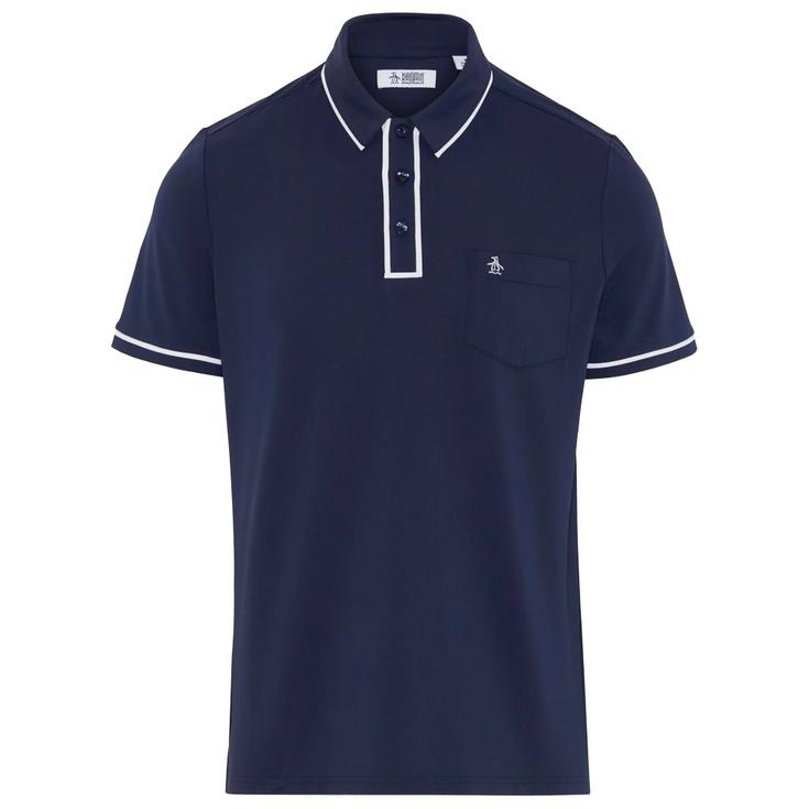 Original Penguin Polo The Technical Earl Black Iris 