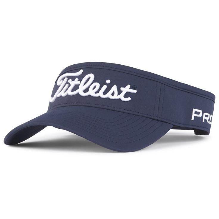 Titleist Golfvisier Tour Performance Visor Navy White Präsentation