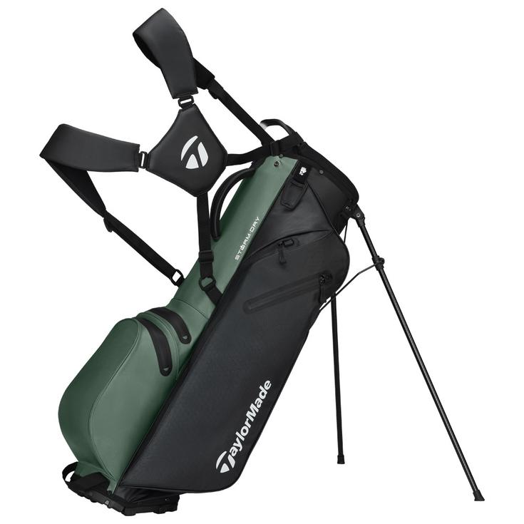 Taylormade Standbag (Komplettsatz) Storm Dry Stand Black Dark Sage Präsentation