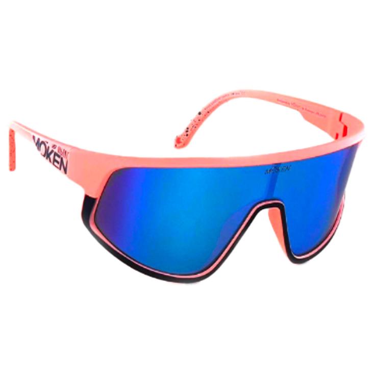 Moken Vision Sonnenbrille Rockett Orange Blue Polarized Präsentation