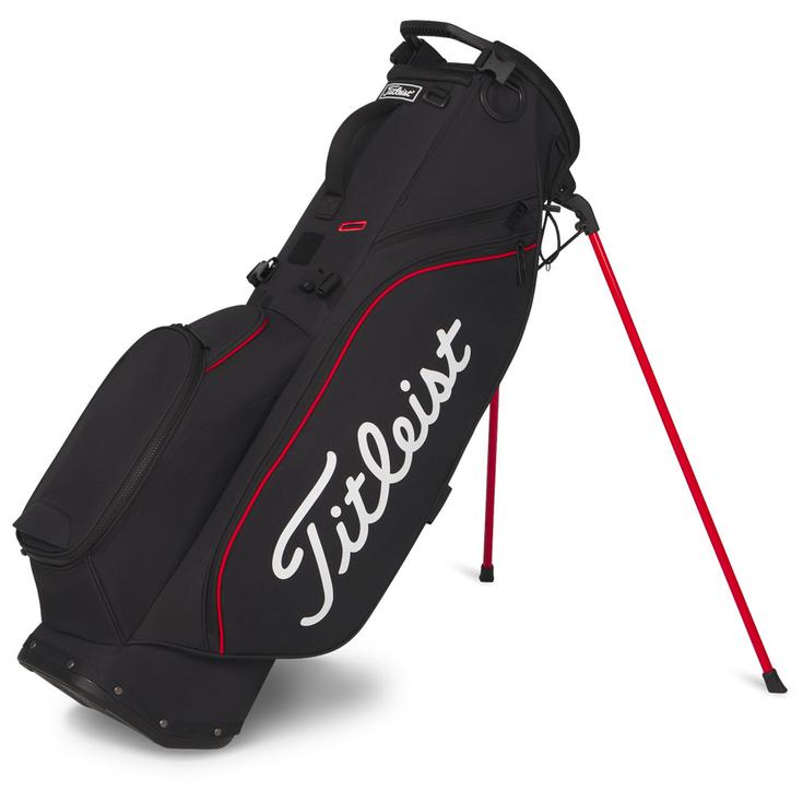 Titleist Standbag (Komplettsatz) Players S4 Black Red White Präsentation