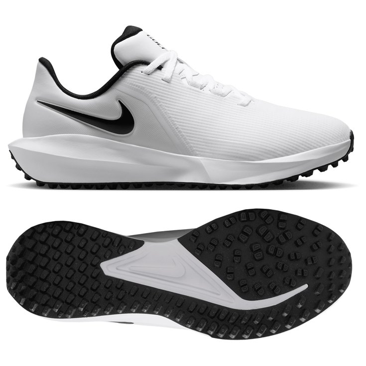 Nike Schuhe ohne Spikes Infinity G White Black Pure Platinum Präsentation