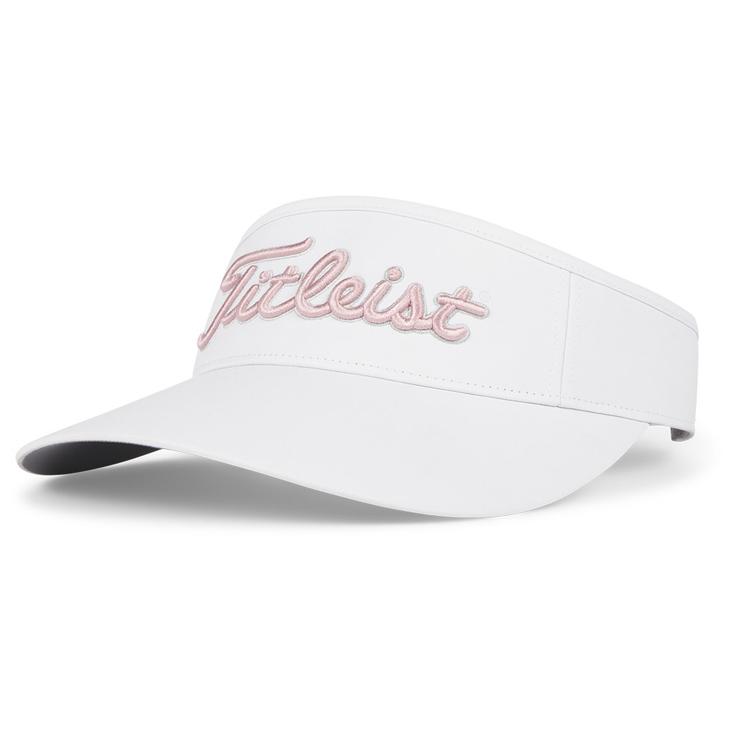 Titleist Women Sundrop Visor White Soft Pink Mable 
