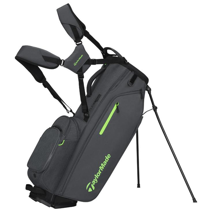 Taylormade Standbag (Komplettsatz) Flextech Crossover Grey Neon Green Präsentation