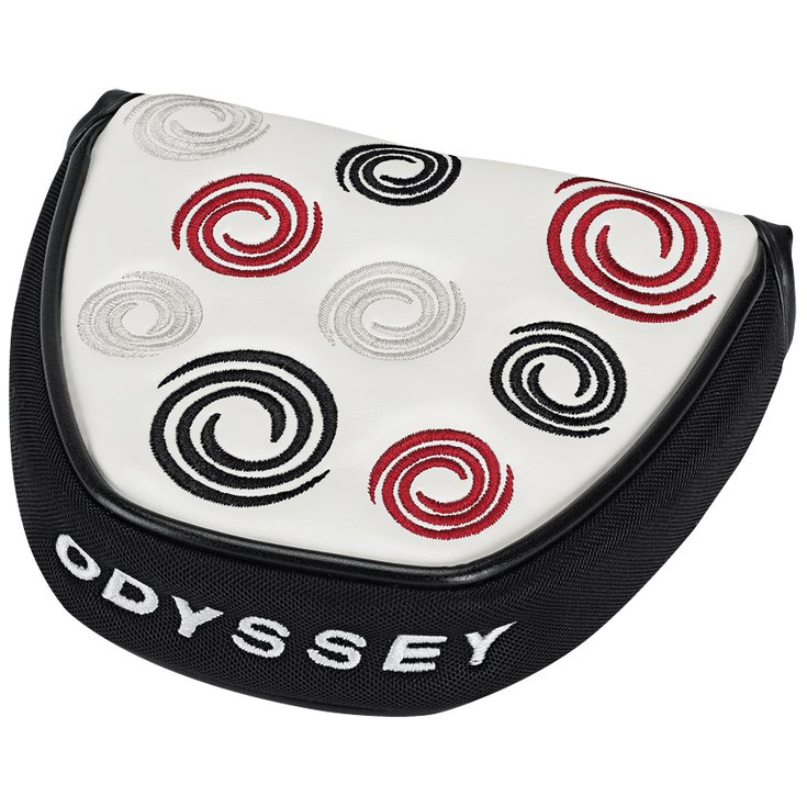 Odyssey Golf Capuchon de club Swirl Mallet White Présentation
