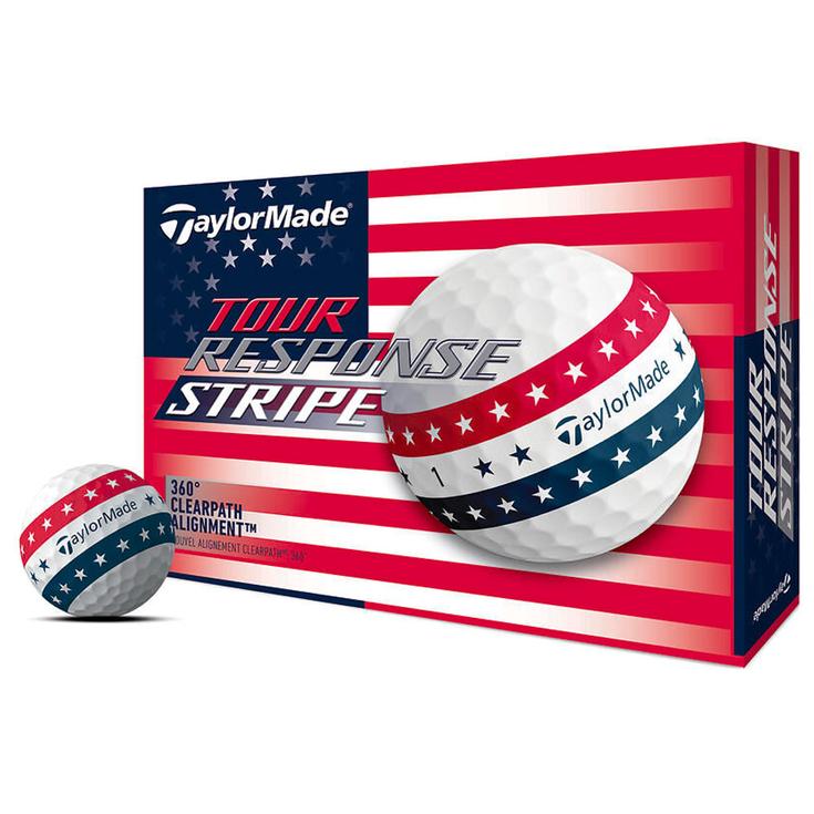 Taylormade Neue Golfbälle Tour Response Stripe USA Präsentation
