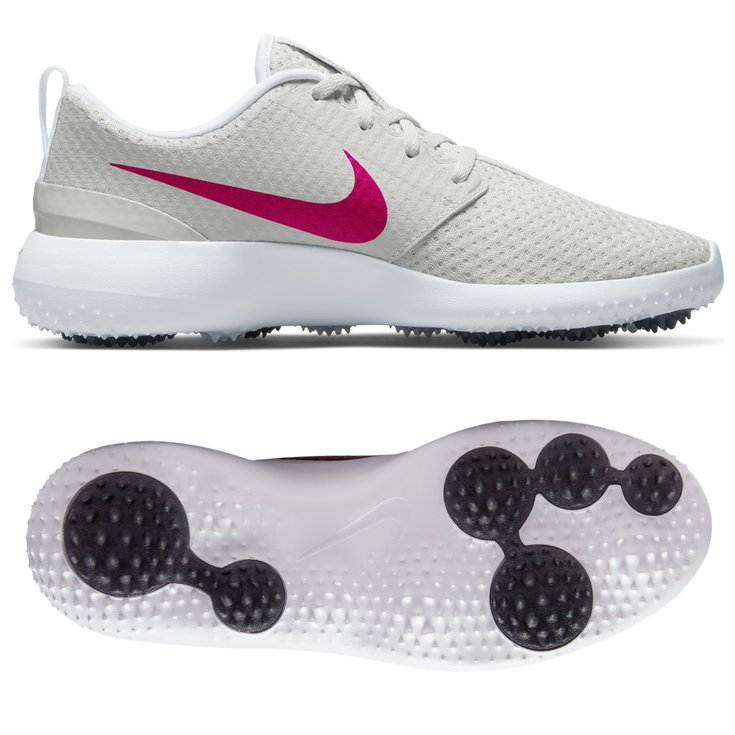 Nike Chaussures sans spikes Roshe G Photon Dust Pink Prime White Détail golf 1