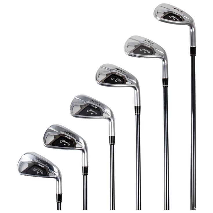 Callaway Golf Eisensatz Occasion - Apex DCB du 5 au Pw (6 Fers) Regular Präsentation