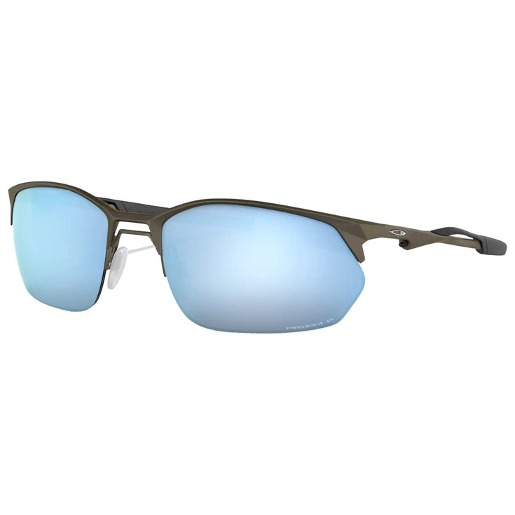 Oakley Wire Tap 2.0 Satin Lead Prizm Deep Water Polarized 