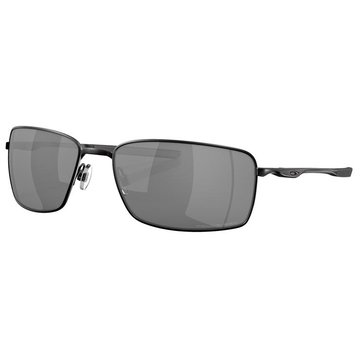 Oakley Sonnenbrille Square Wire Matte Black Black Iridium Polarized Präsentation
